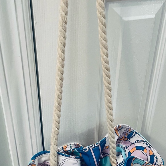 🏖️ Lele Sadoughi x Solid & Striped Penelope bag 🏖️ - Picture 3 of 14